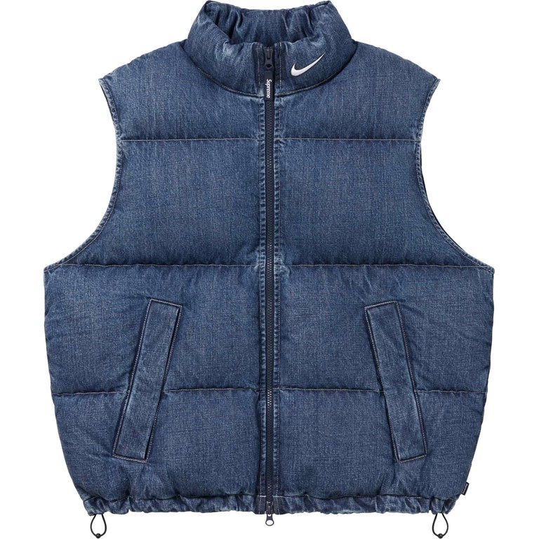 SUPREME®/NIKE® DENIM PUFFER VEST