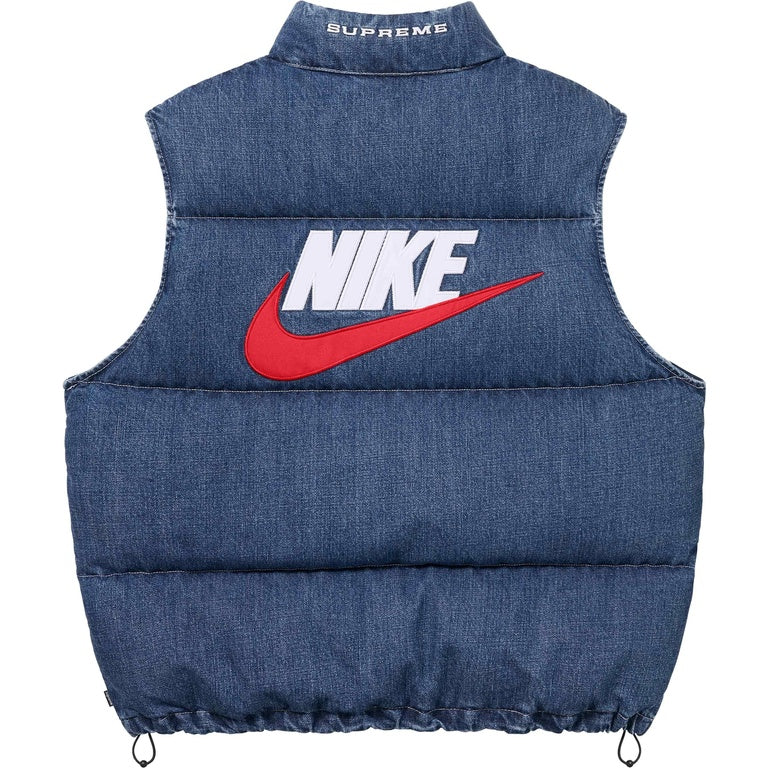 SUPREME®/NIKE® DENIM PUFFER VEST