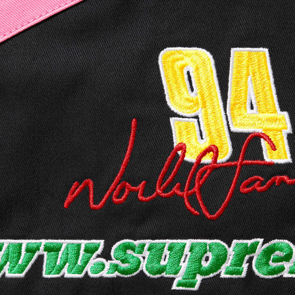 SUPREME SPONGEBOB SQUAREPANTS JEFF HAMILTON RACING JACKET
