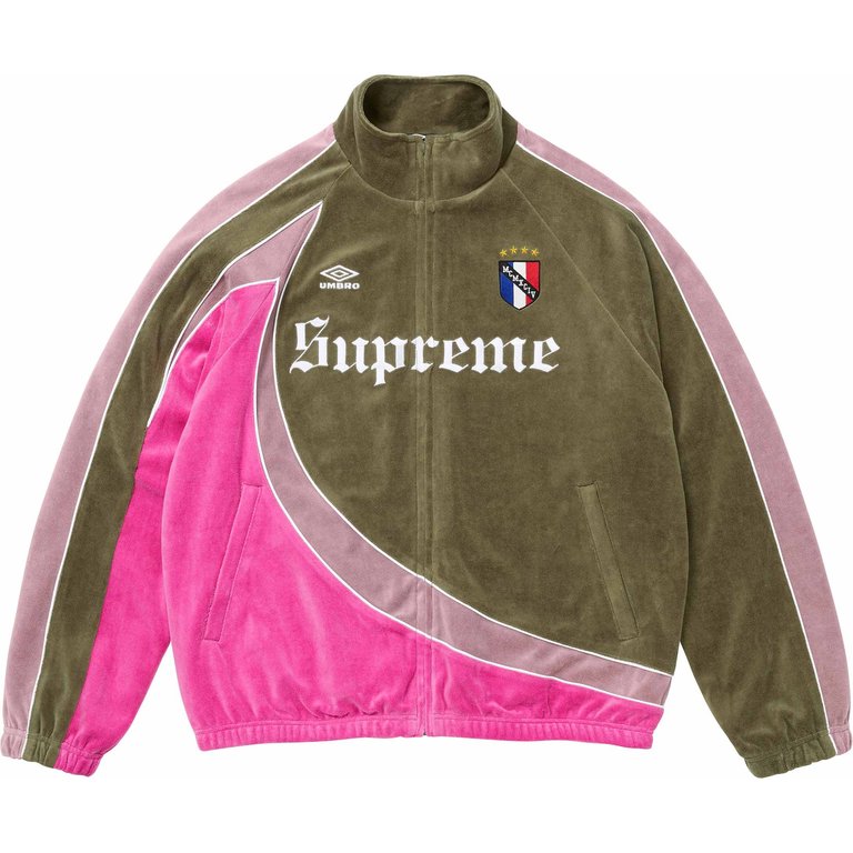 SUPREME®/UMBRO® VELOUR TRACK JACKET