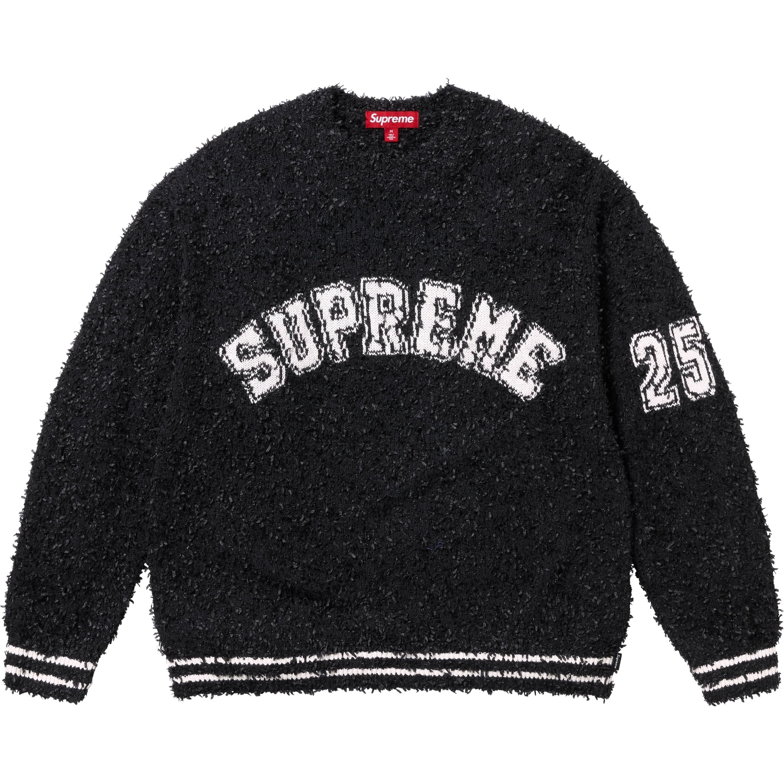 SUPREME TEXTURED ARC SWEATER