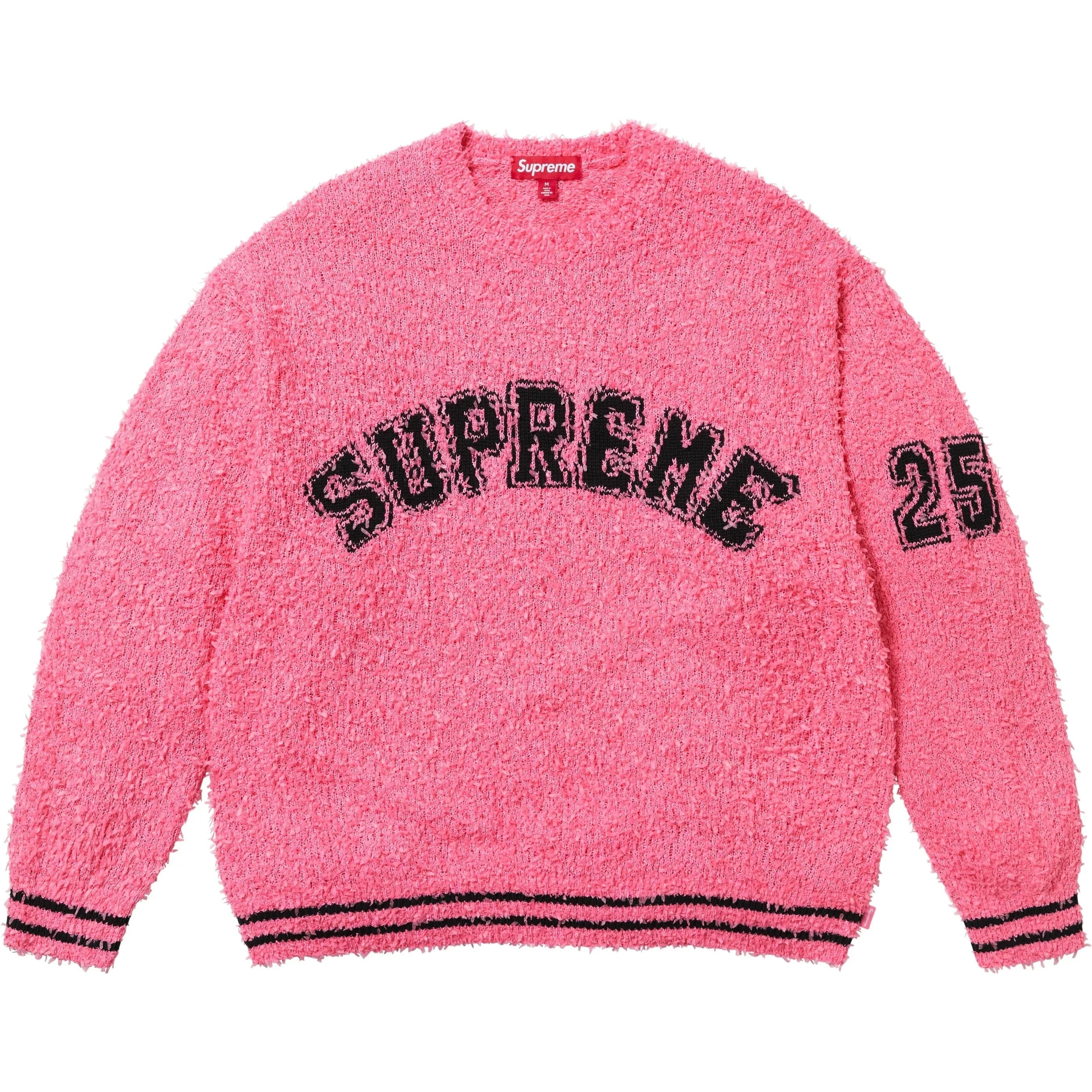 SUPREME TEXTURED ARC SWEATER