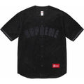 SUPREME ULTRASUEDE MESH BASEBALL JERSEY
