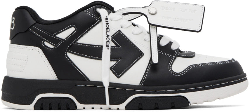 OFF-WHITE OUT OF OFFICE SNEAKERS IN WHITE & BLACK