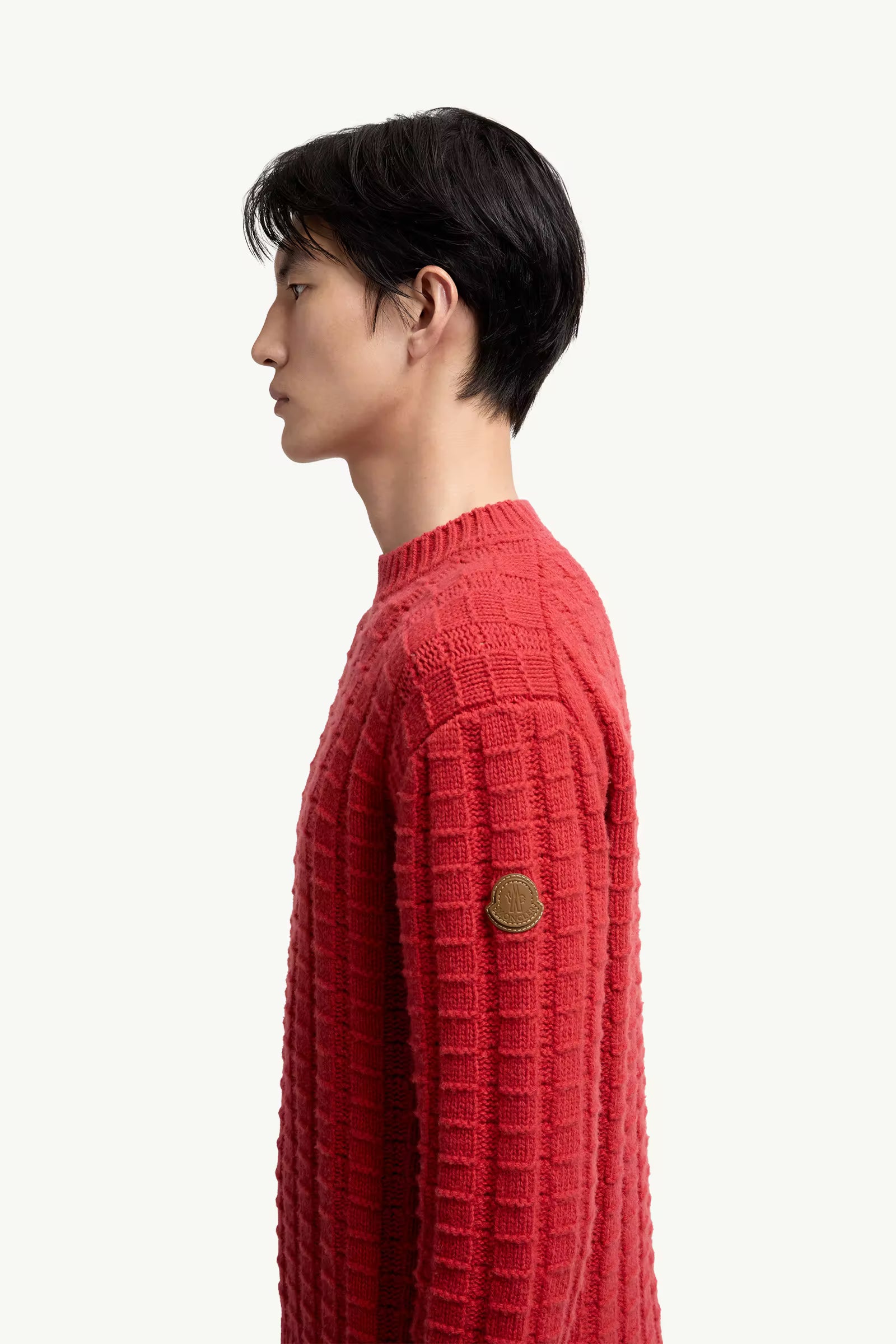 MONCLER WOOL & CASHMERE SWEATER “RED”
