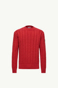MONCLER WOOL & CASHMERE SWEATER “RED”