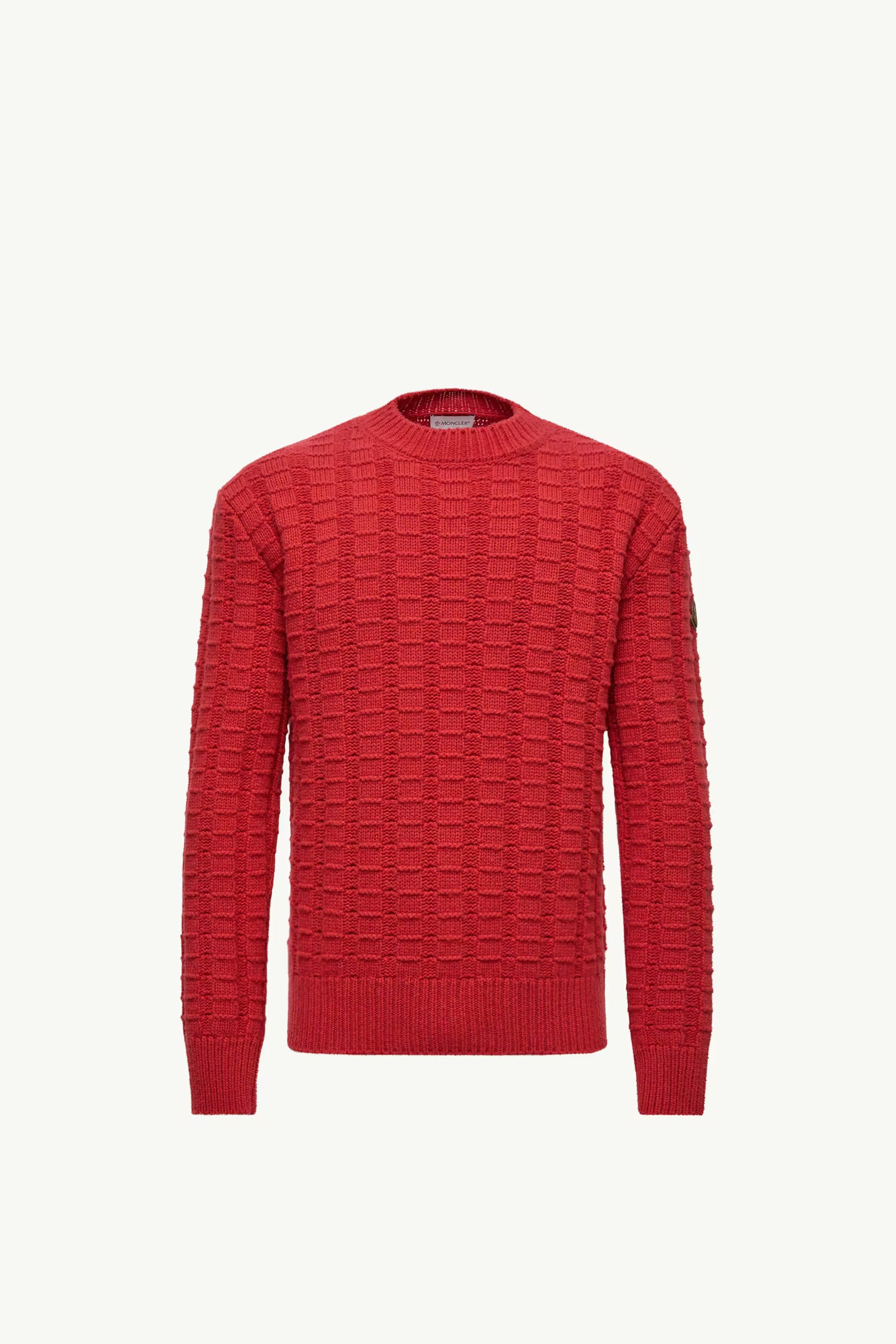 MONCLER WOOL & CASHMERE SWEATER “RED”