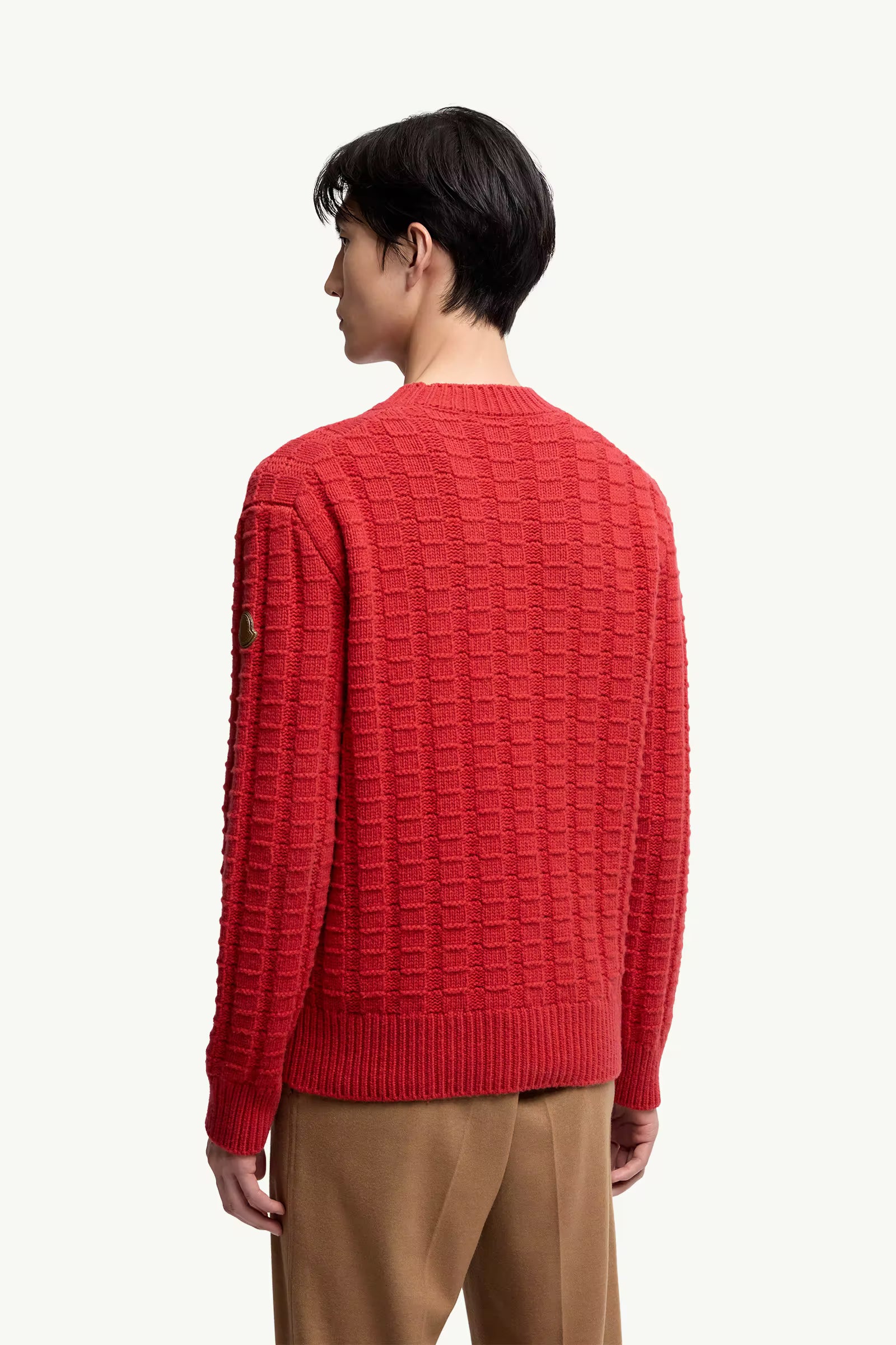 MONCLER WOOL & CASHMERE SWEATER “RED”